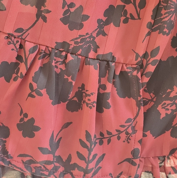 DEX chiffon floral printed dress - Picture 3 of 3